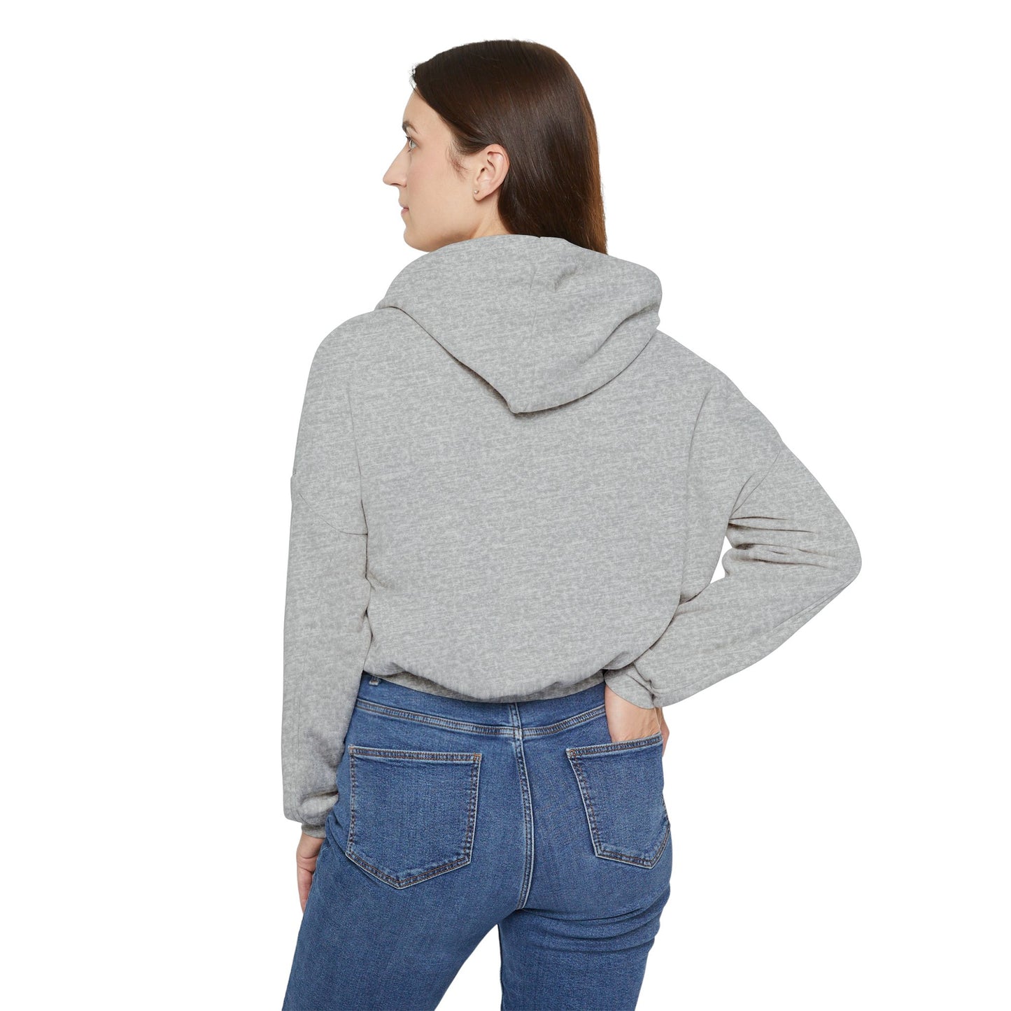 Women's Cinched Bottom Hoodie with Fun Graphic, Casual Fashion, Cozy Outfit, Unique Gift, Everyday Style, Fall Layering