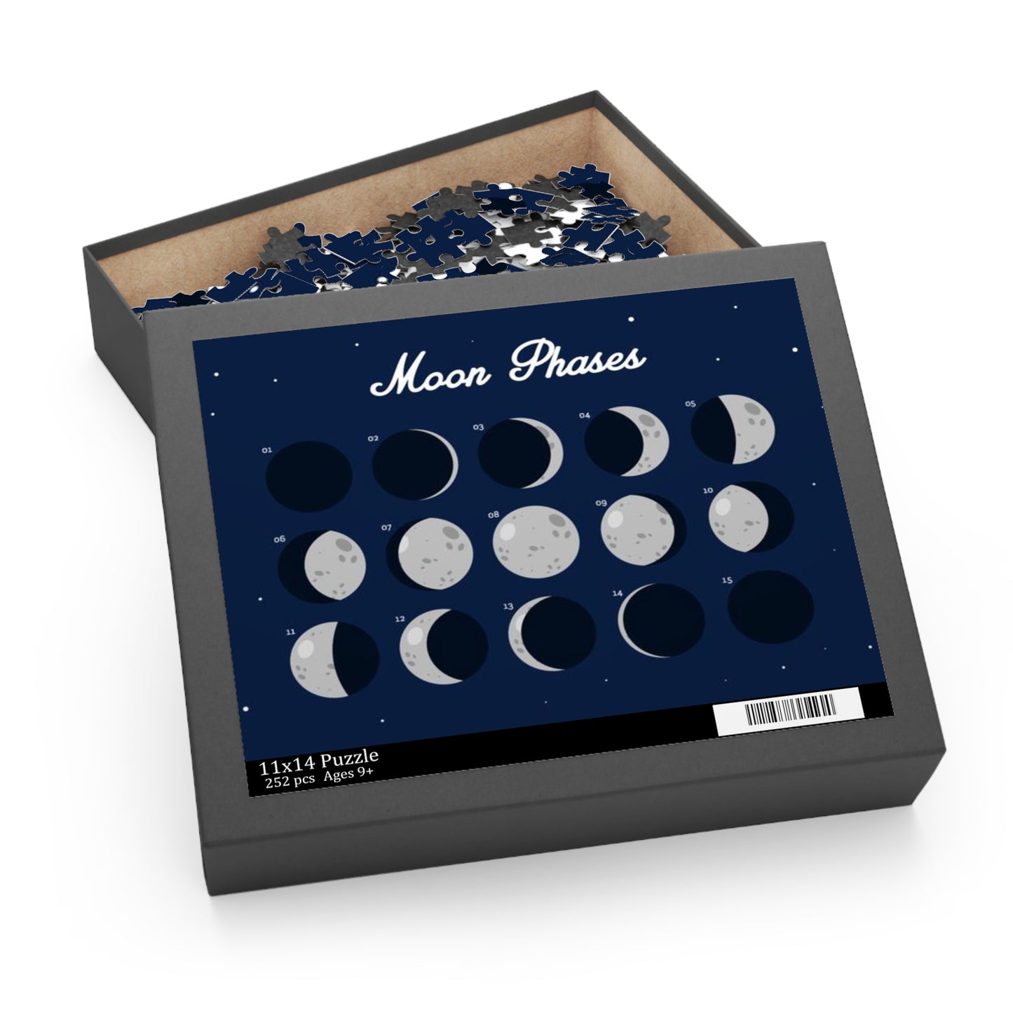 Moon Phase Puzzle (120, 252, 500-Piece)