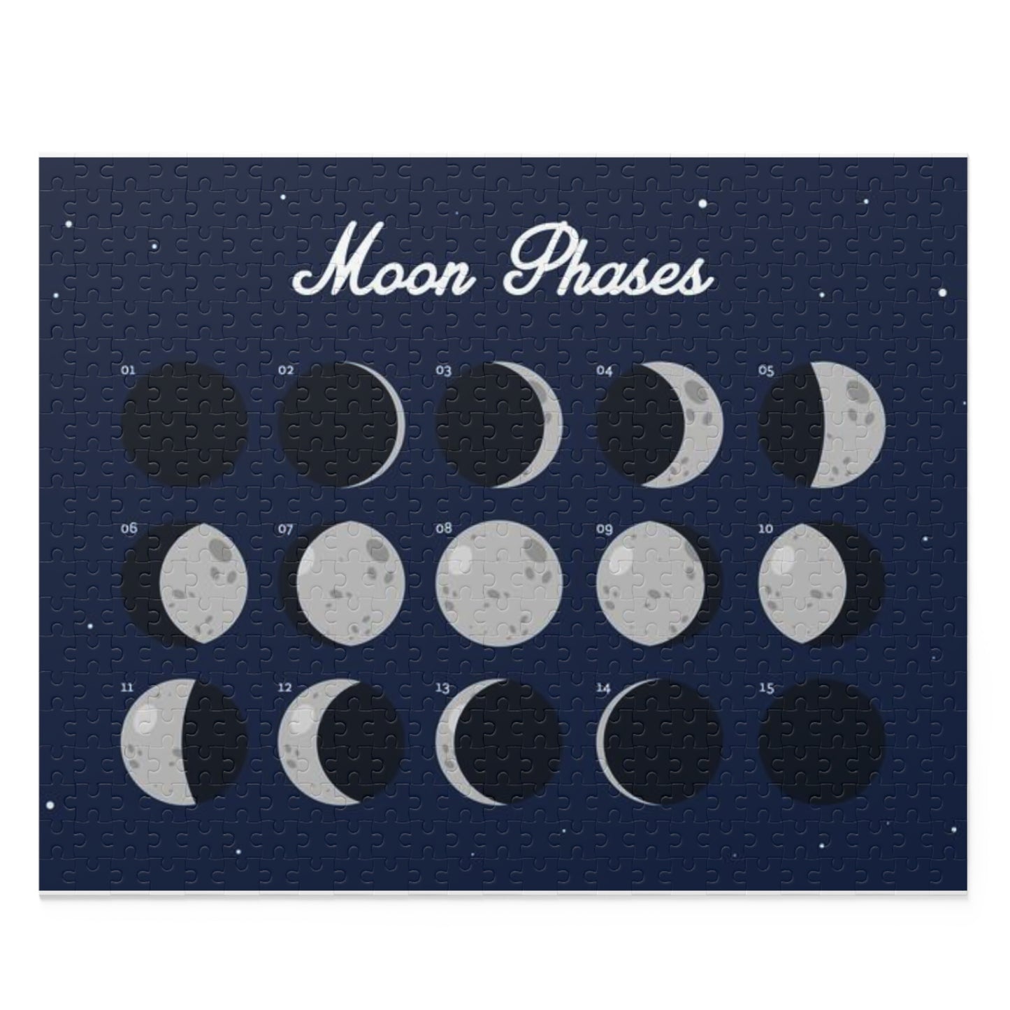 Moon Phase Puzzle (120, 252, 500-Piece)
