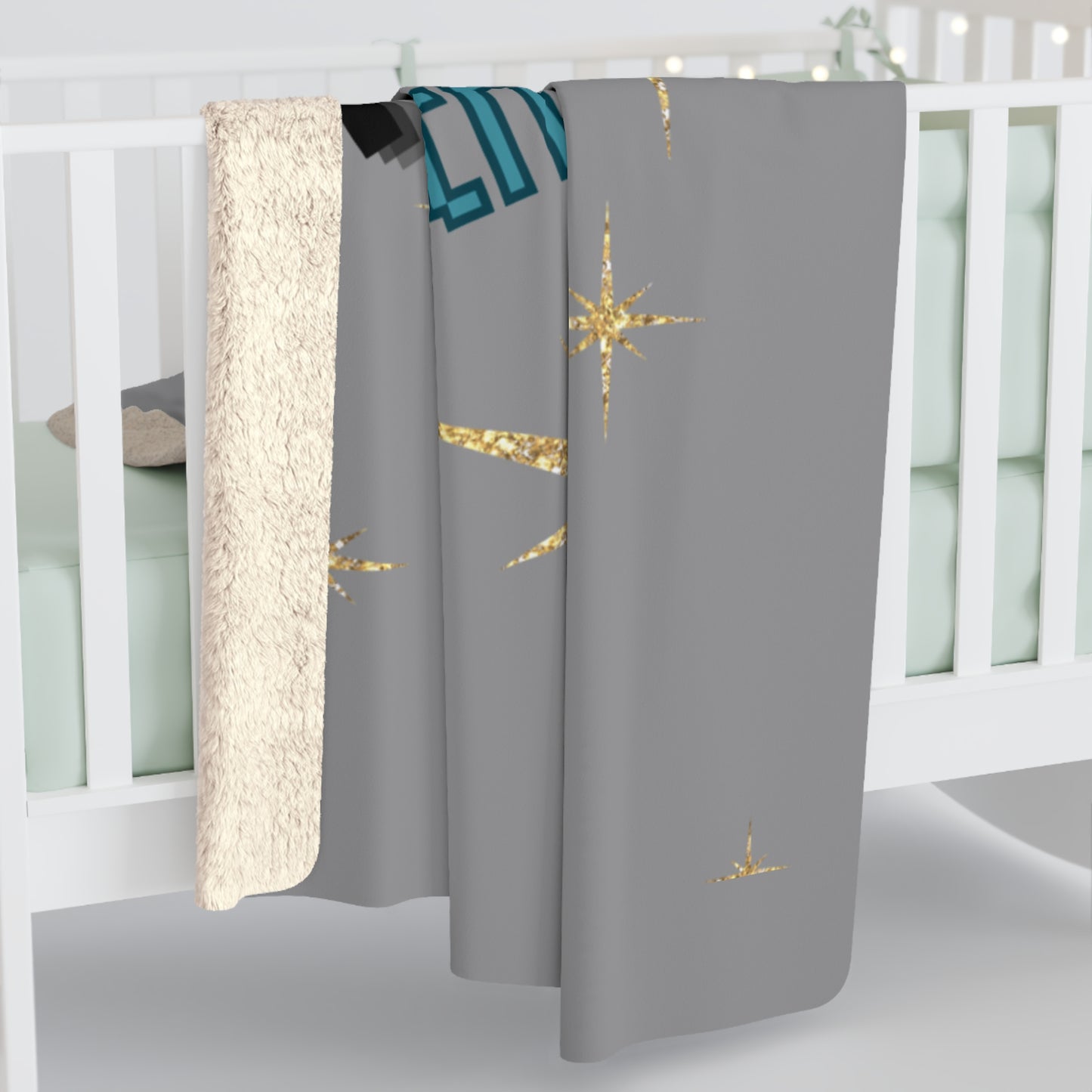 Manifest Sherpa Fleece Blanket