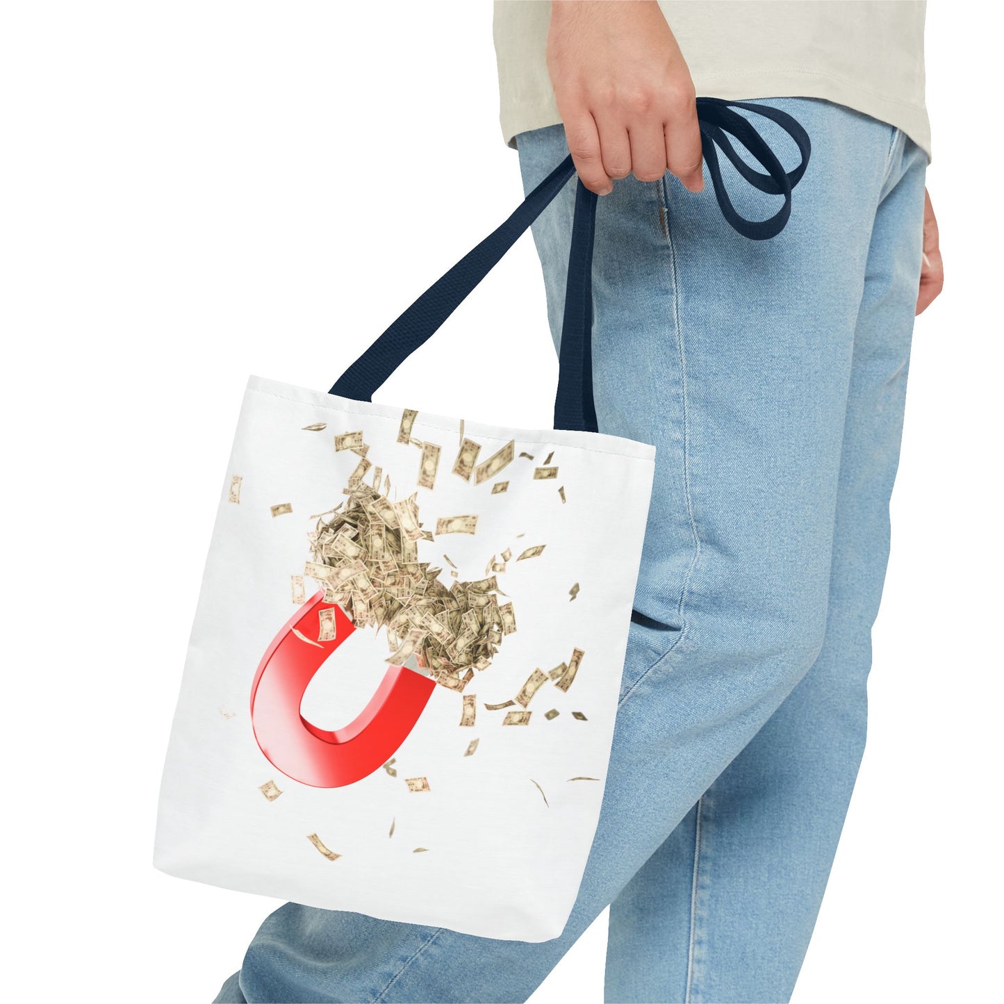 Tote Bag - Money Magnet. Perfect for Financial Goals & Motivational Gifts