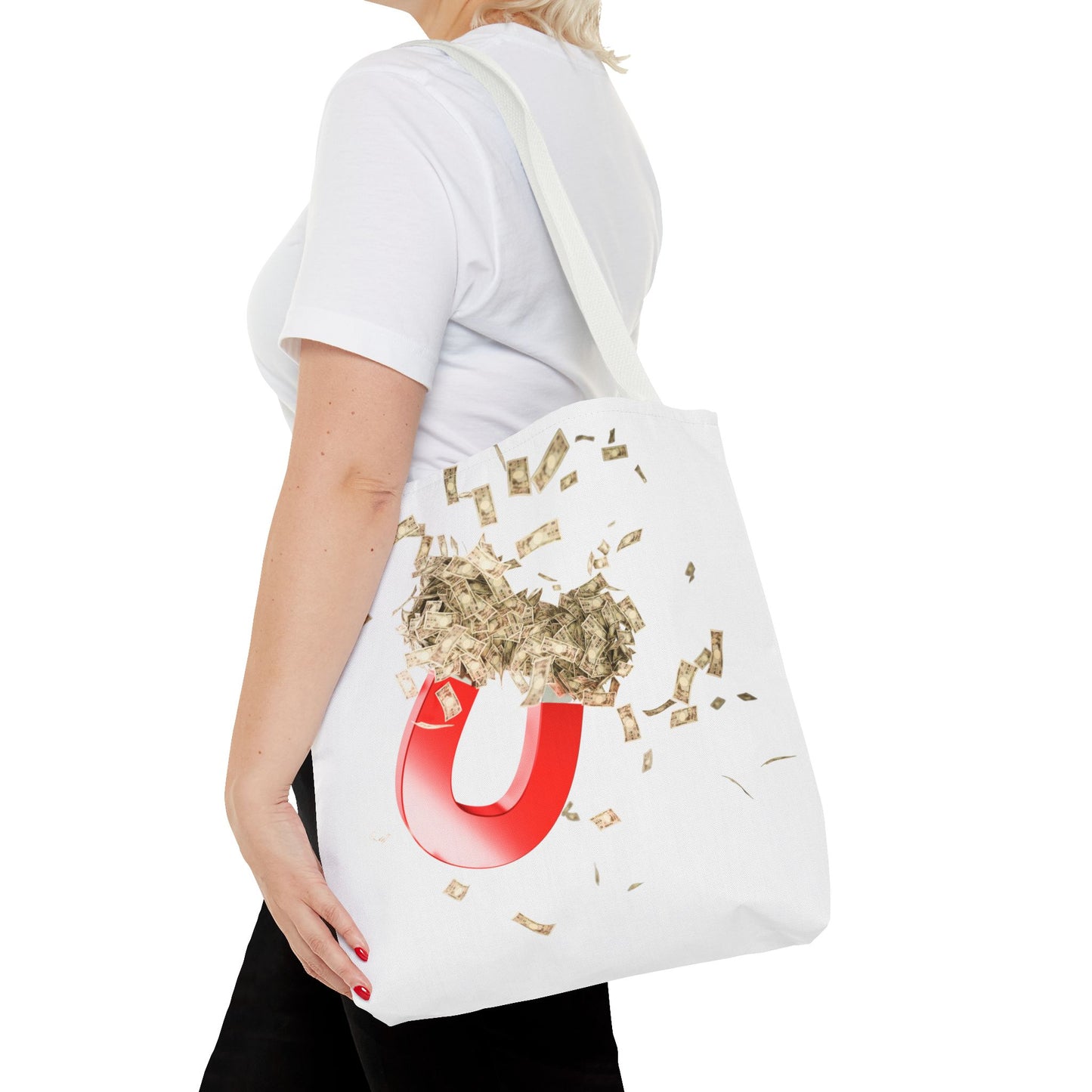 Tote Bag - Money Magnet. Perfect for Financial Goals & Motivational Gifts