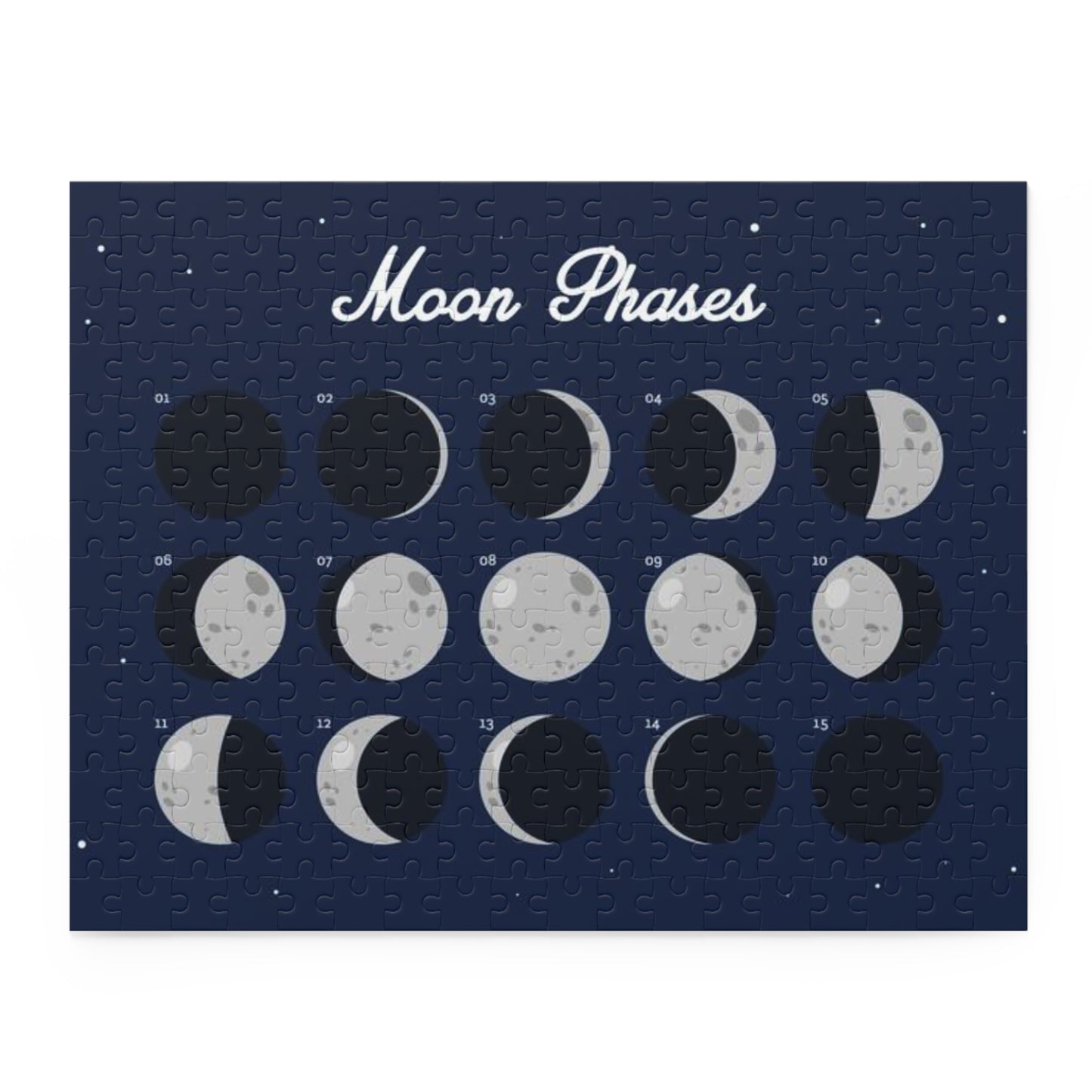 Moon Phase Puzzle (120, 252, 500-Piece)