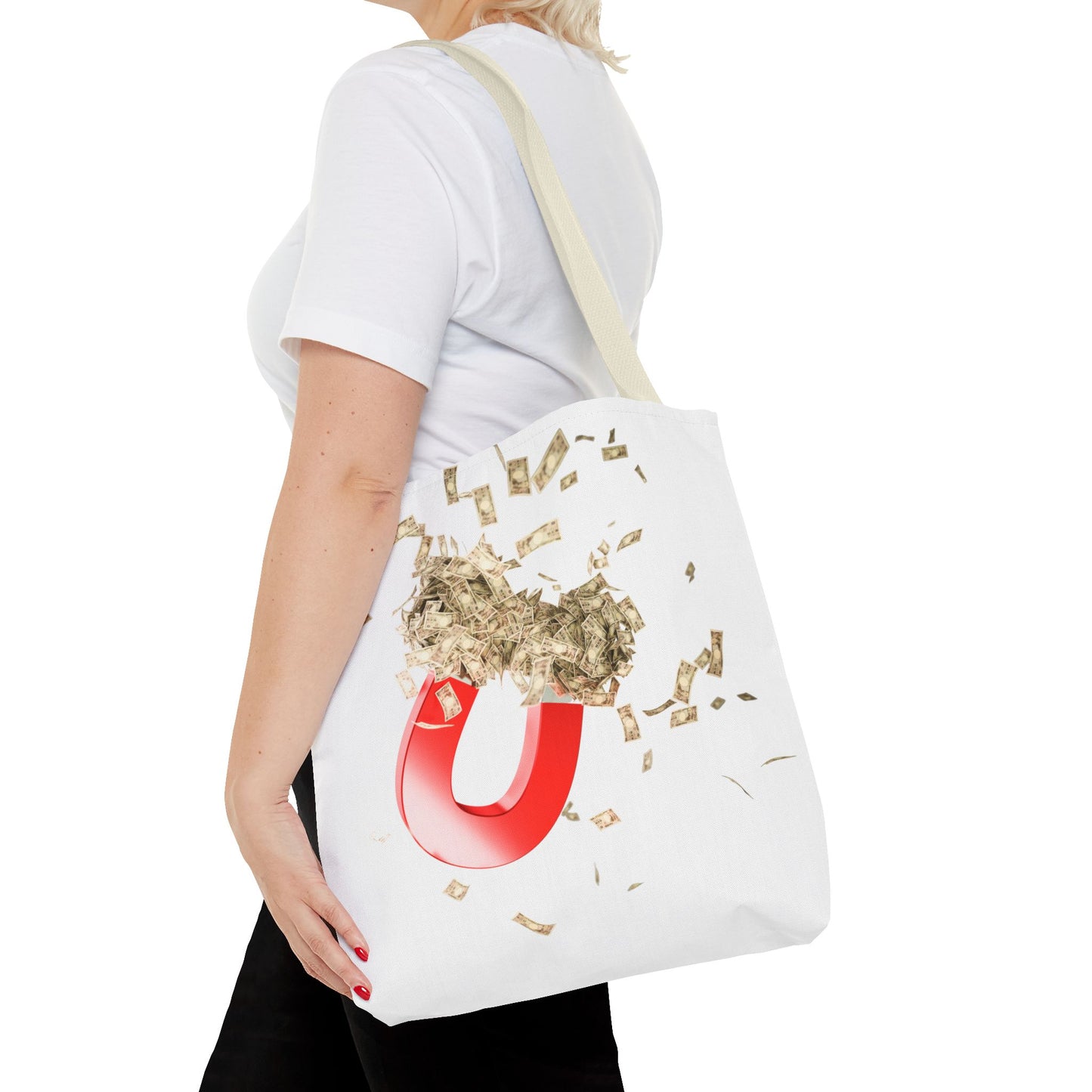 Tote Bag - Money Magnet. Perfect for Financial Goals & Motivational Gifts
