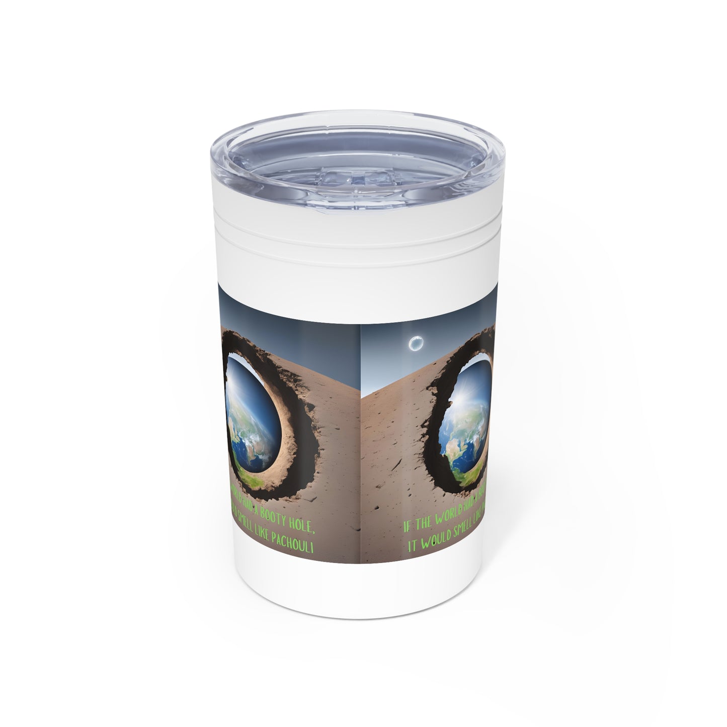Insulated Tumbler, Unique Gift for Travelers, Eco-Friendly Drinkware, Adventure Mug, Earth Lovers, Funny Quote Gift