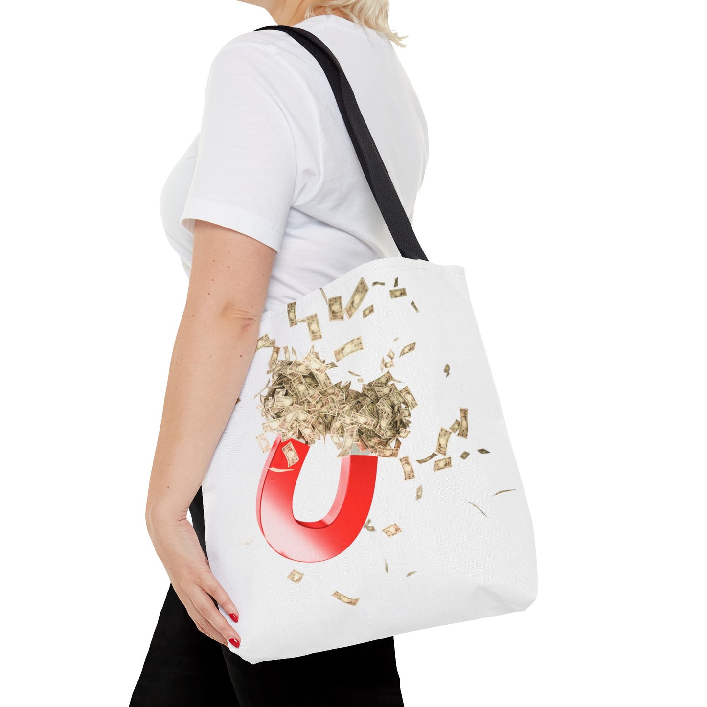 Tote Bag - Money Magnet. Perfect for Financial Goals & Motivational Gifts