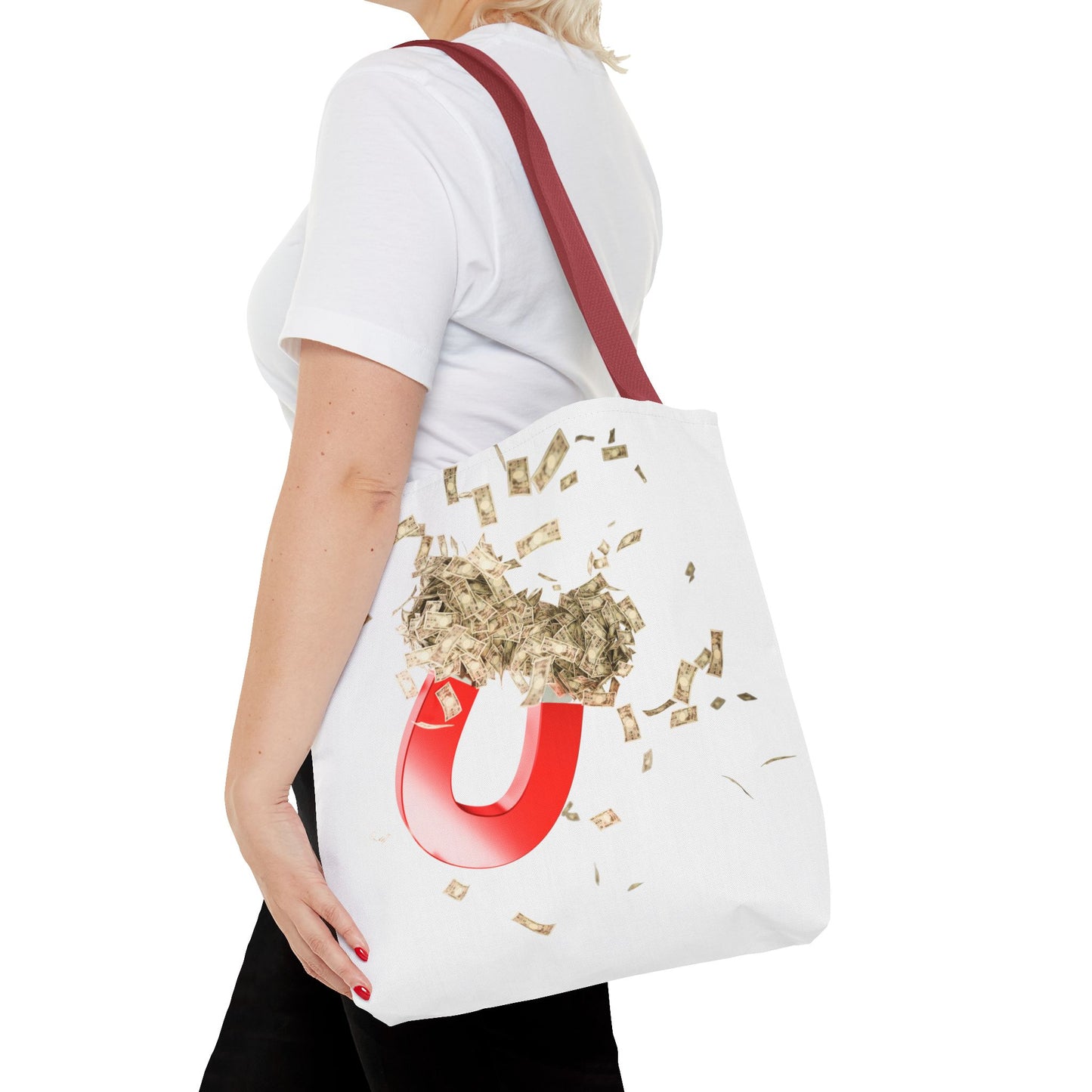 Tote Bag - Money Magnet. Perfect for Financial Goals & Motivational Gifts