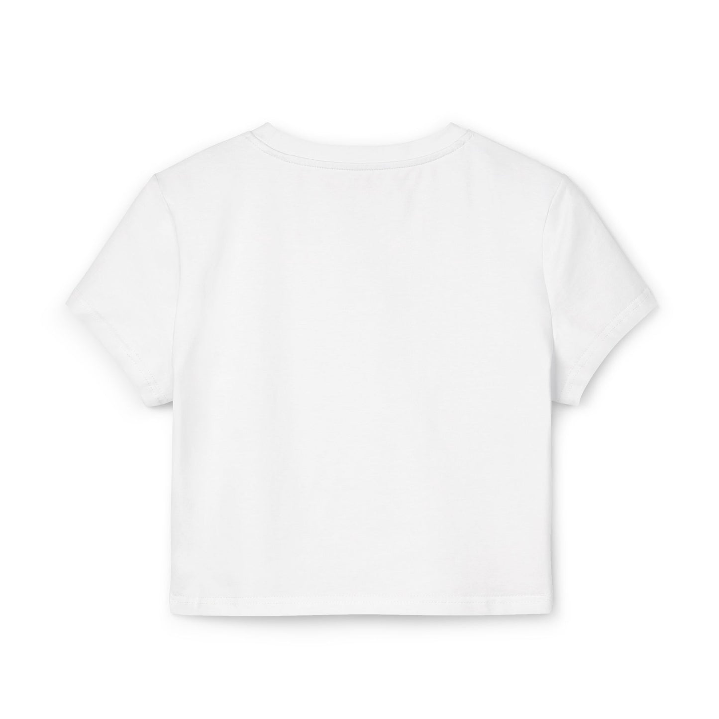 Women Baby Tee Graphic Crop Top, Cute Casual Wear, Uplifting Gift, Summer Fashion