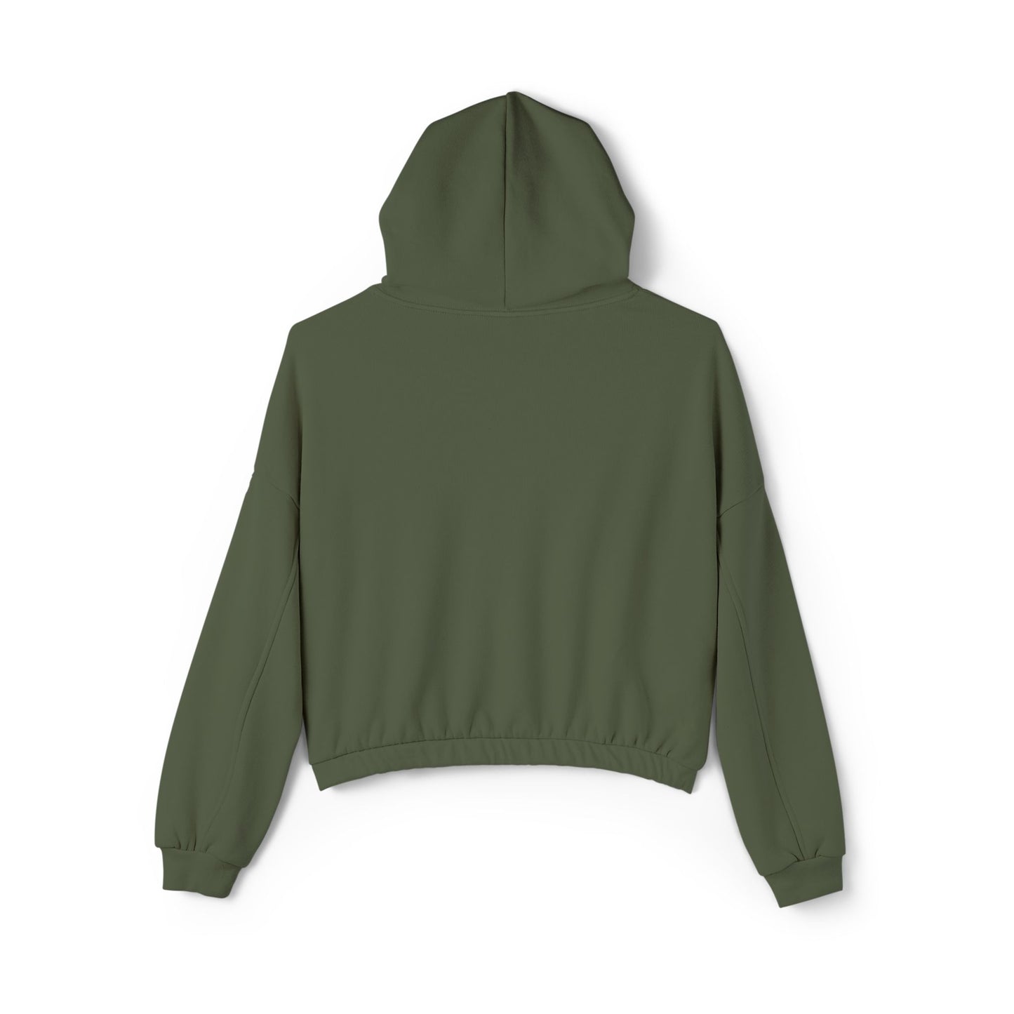 Women's Cinched Bottom Hoodie with Fun Graphic, Casual Fashion, Cozy Outfit, Unique Gift, Everyday Style, Fall Layering