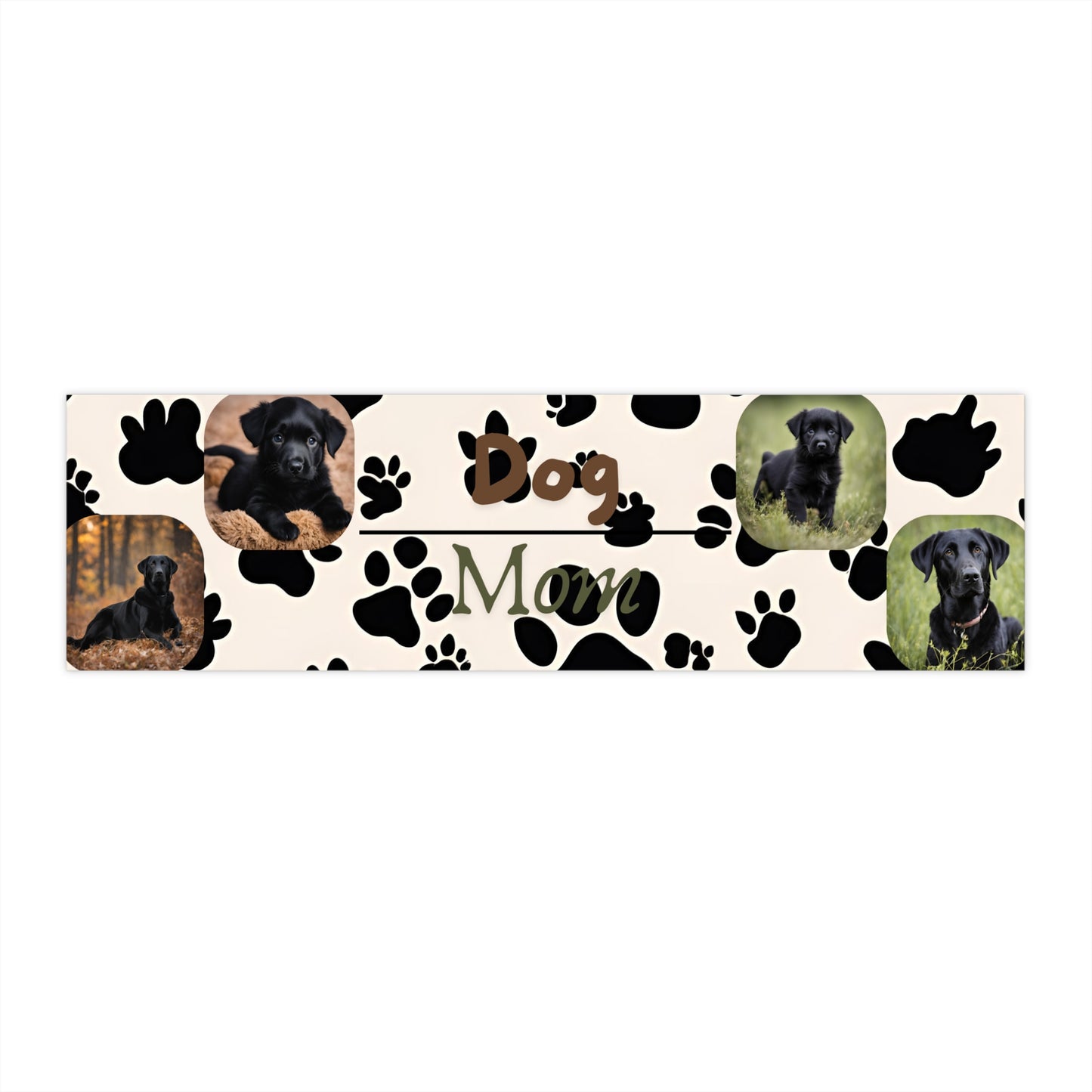 Bumper Sticker Dog Mom Dog Dad