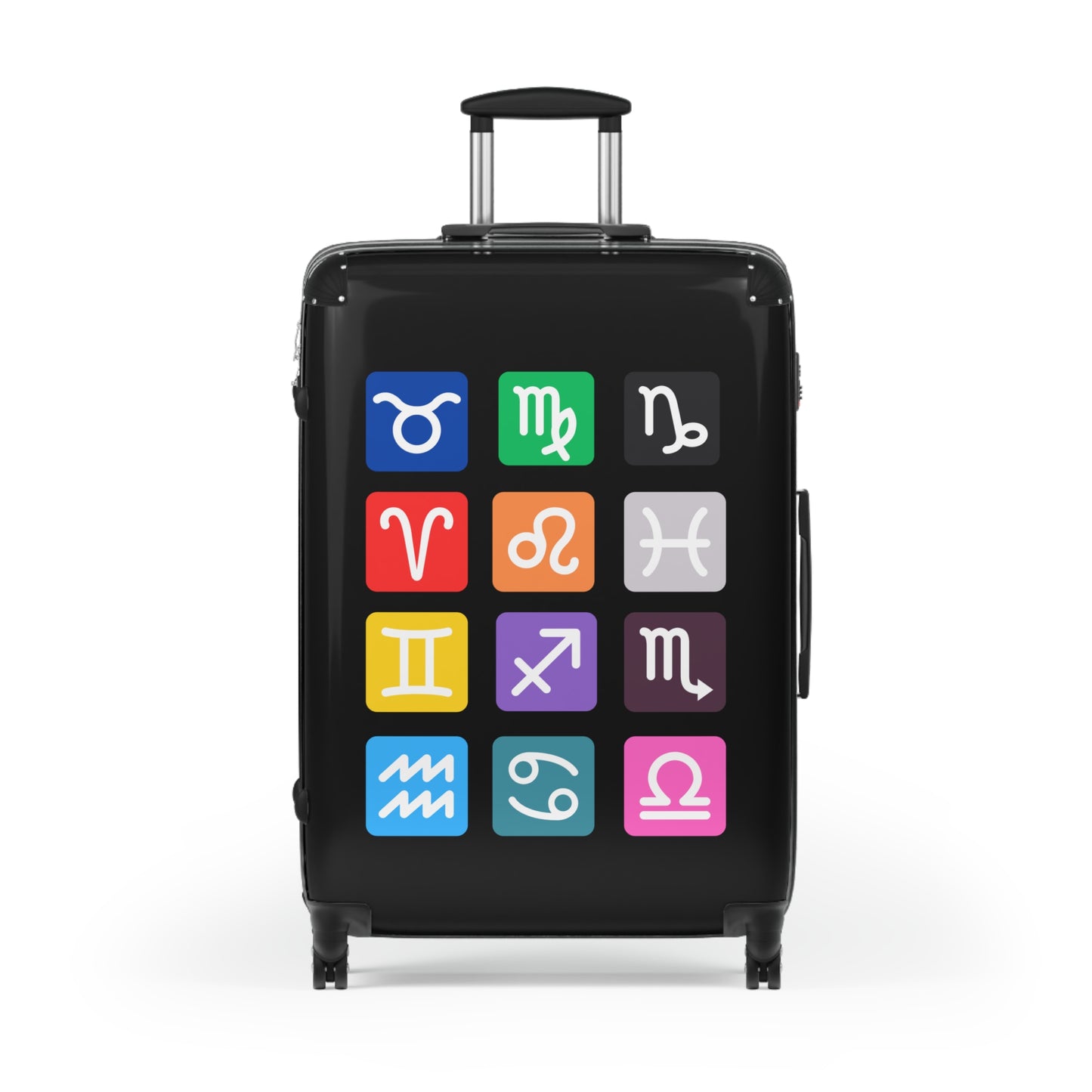 Suitcase, Astrology Travel Luggage, Personalized Carry-On, Perfect Gift for Travelers, Horoscope Lovers, Unique Baggage