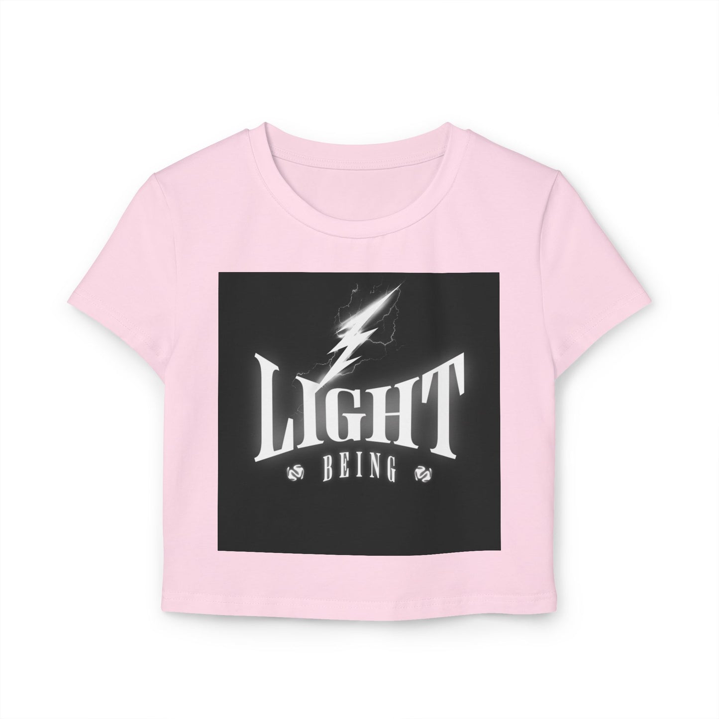 Women Baby Tee Graphic Crop Top, Cute Casual Wear, Uplifting Gift, Summer Fashion