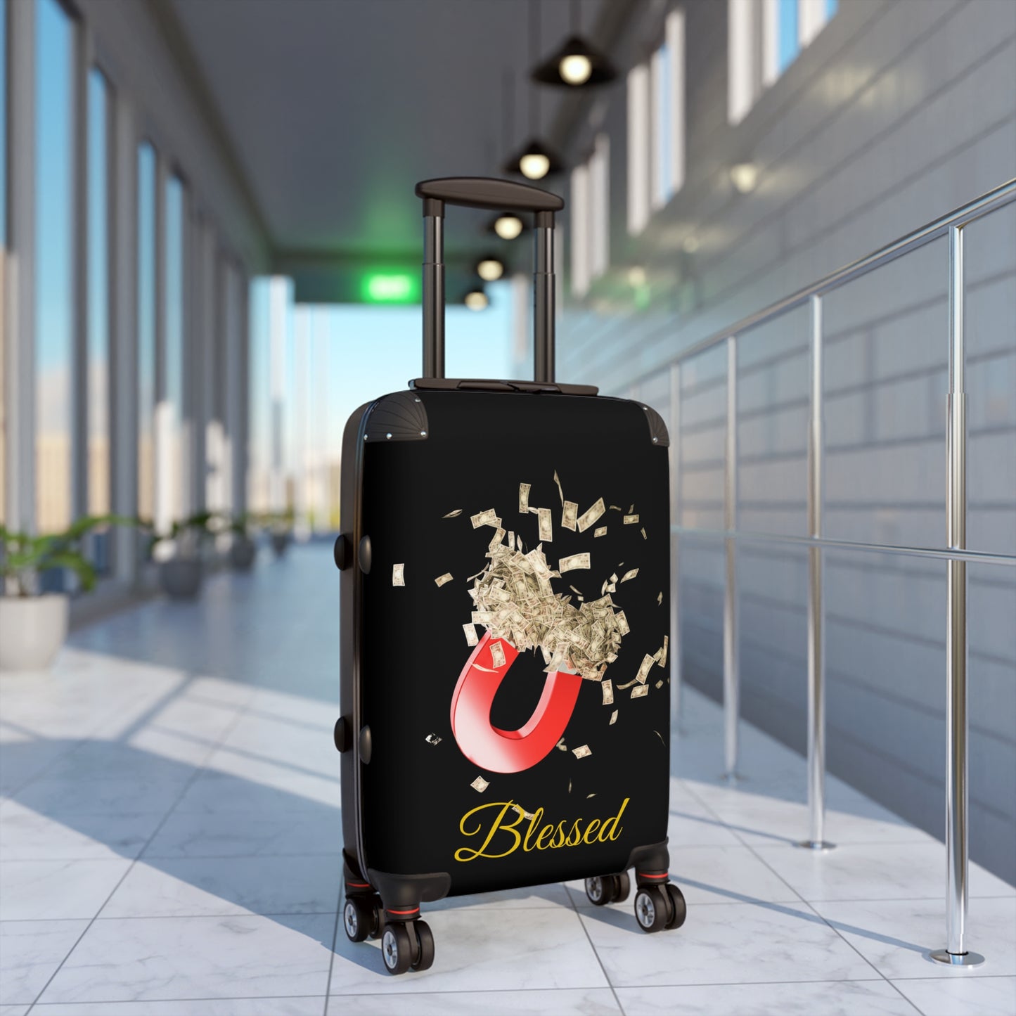 Travel Suitcase | Stylish Luggage for Wanderlust | Perfect for Jetsetters, Vacations, Holidays, Adventurers, Gift Ideas