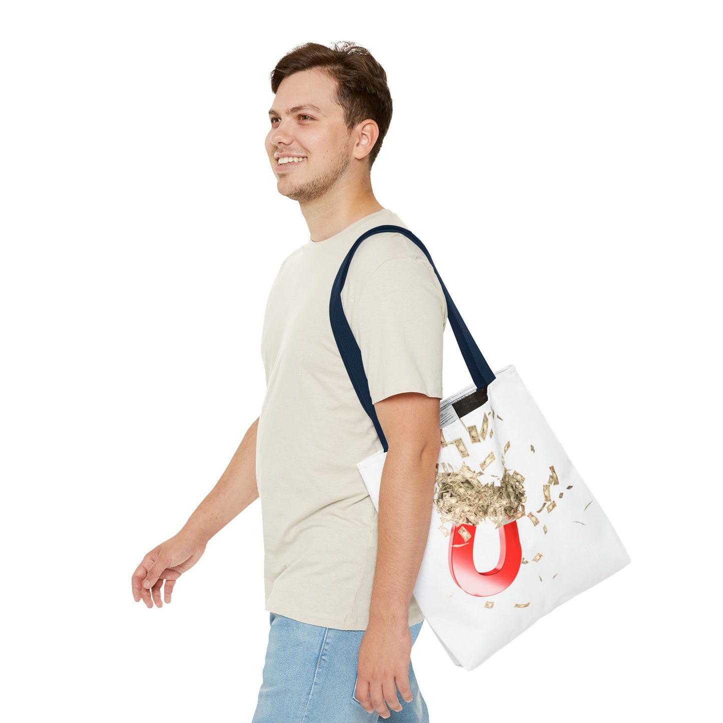 Tote Bag - Money Magnet. Perfect for Financial Goals & Motivational Gifts