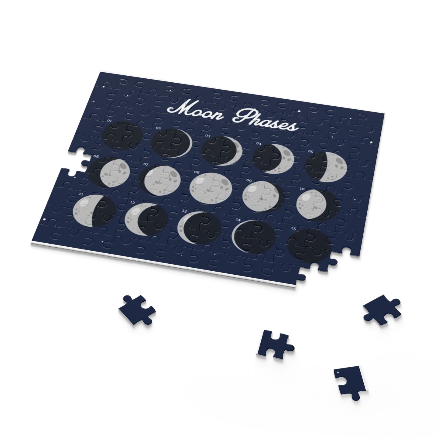Moon Phase Puzzle (120, 252, 500-Piece)