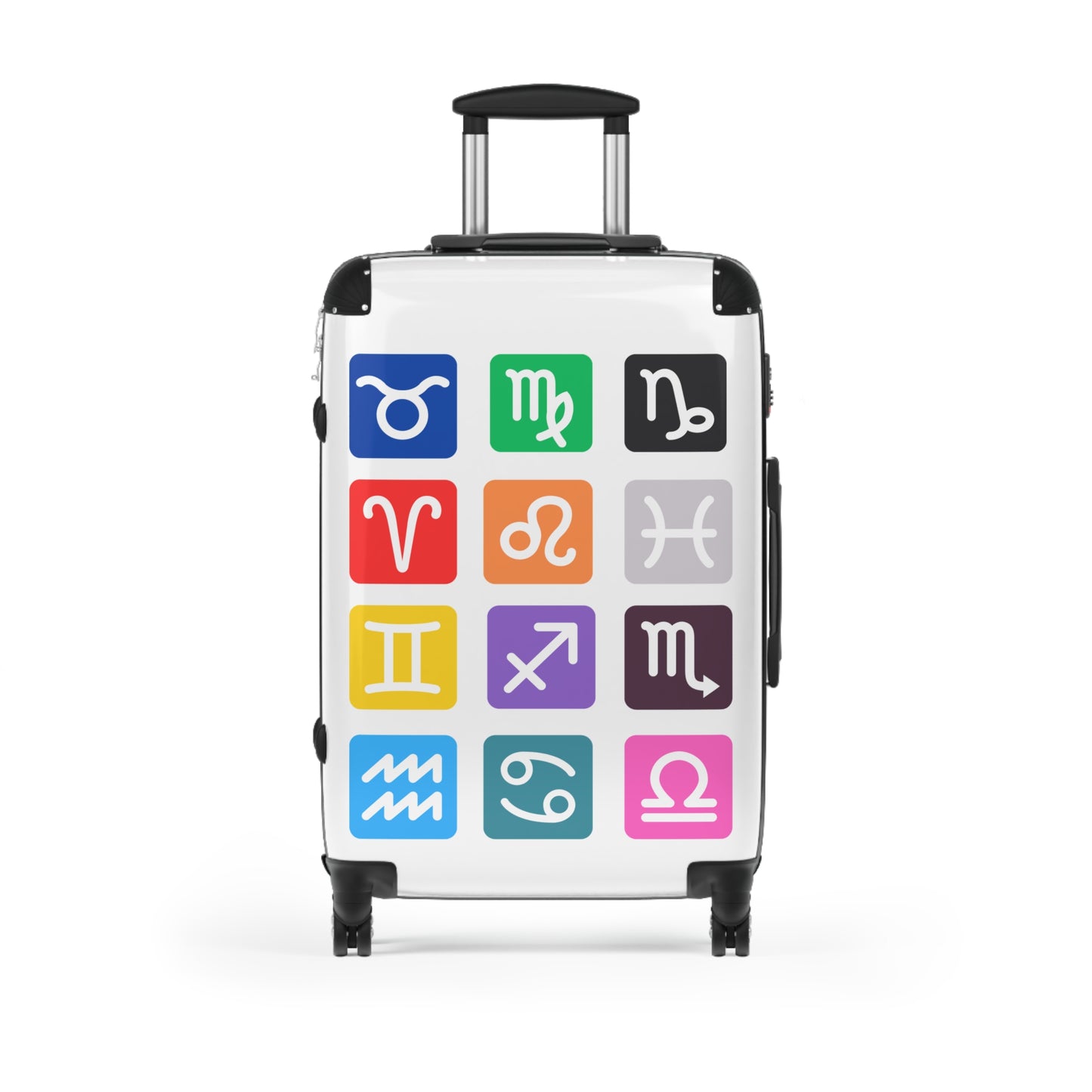 Zodiac Sign Suitcase, Astrology Travel Luggage, Personalized Carry-On, Perfect Gift for Travelers, Horoscope Lovers, Unique Baggage