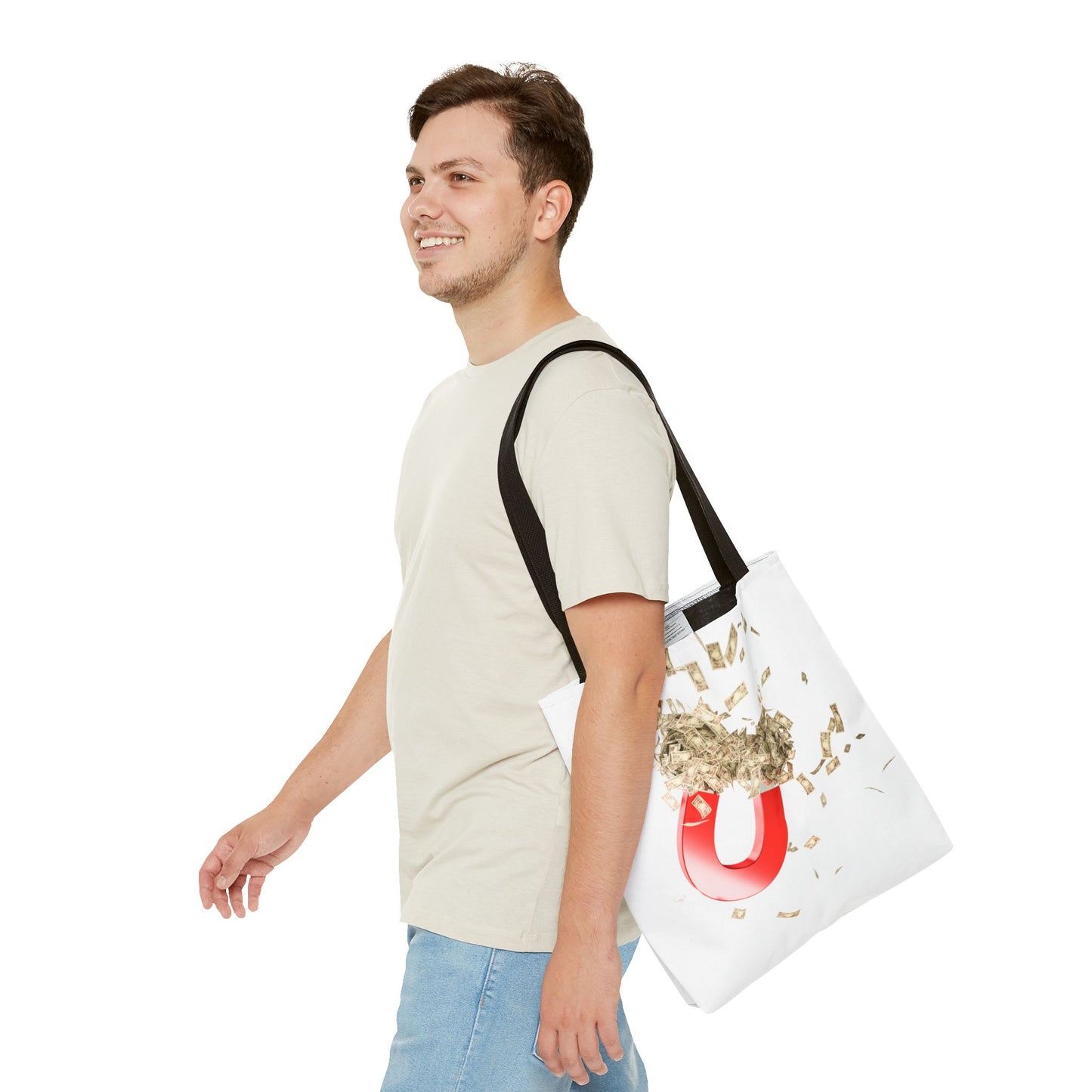 Tote Bag - Money Magnet. Perfect for Financial Goals & Motivational Gifts