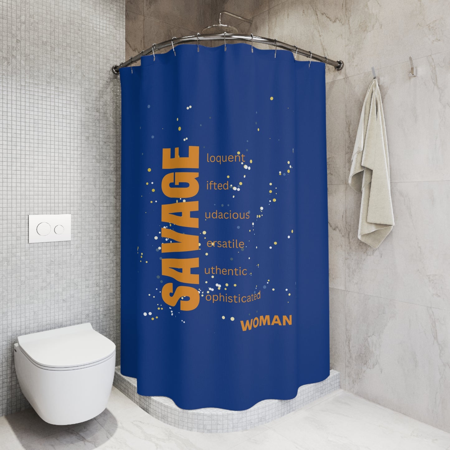Shower Curtain - Bold & Stylish Bathroom Decor