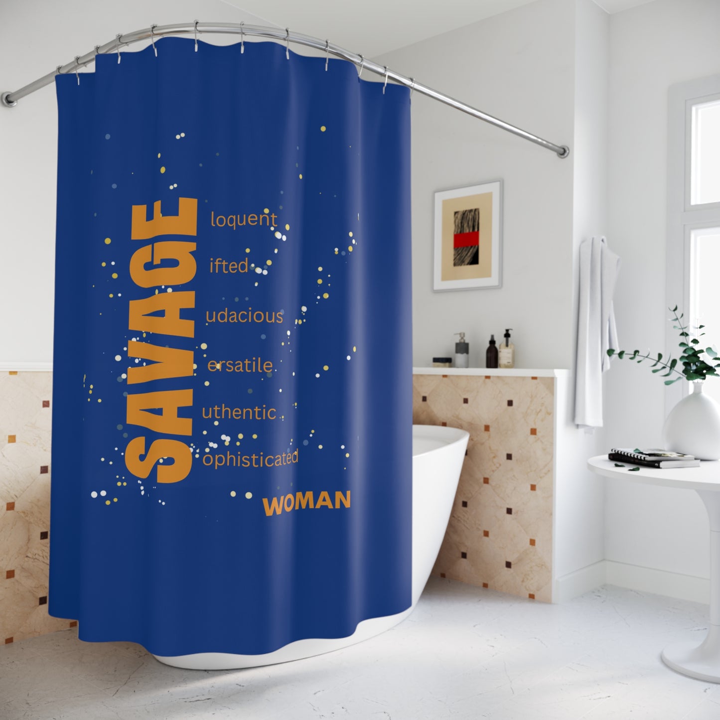 Shower Curtain - Bold & Stylish Bathroom Decor