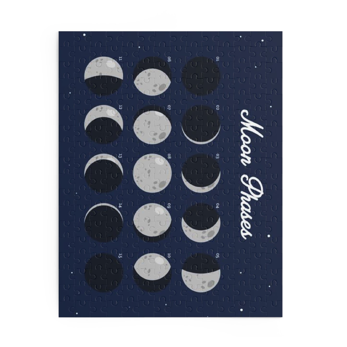 Moon Phase Puzzle (120, 252, 500-Piece)
