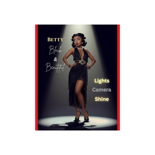 Vintage Fine Art Poster Betty Boop