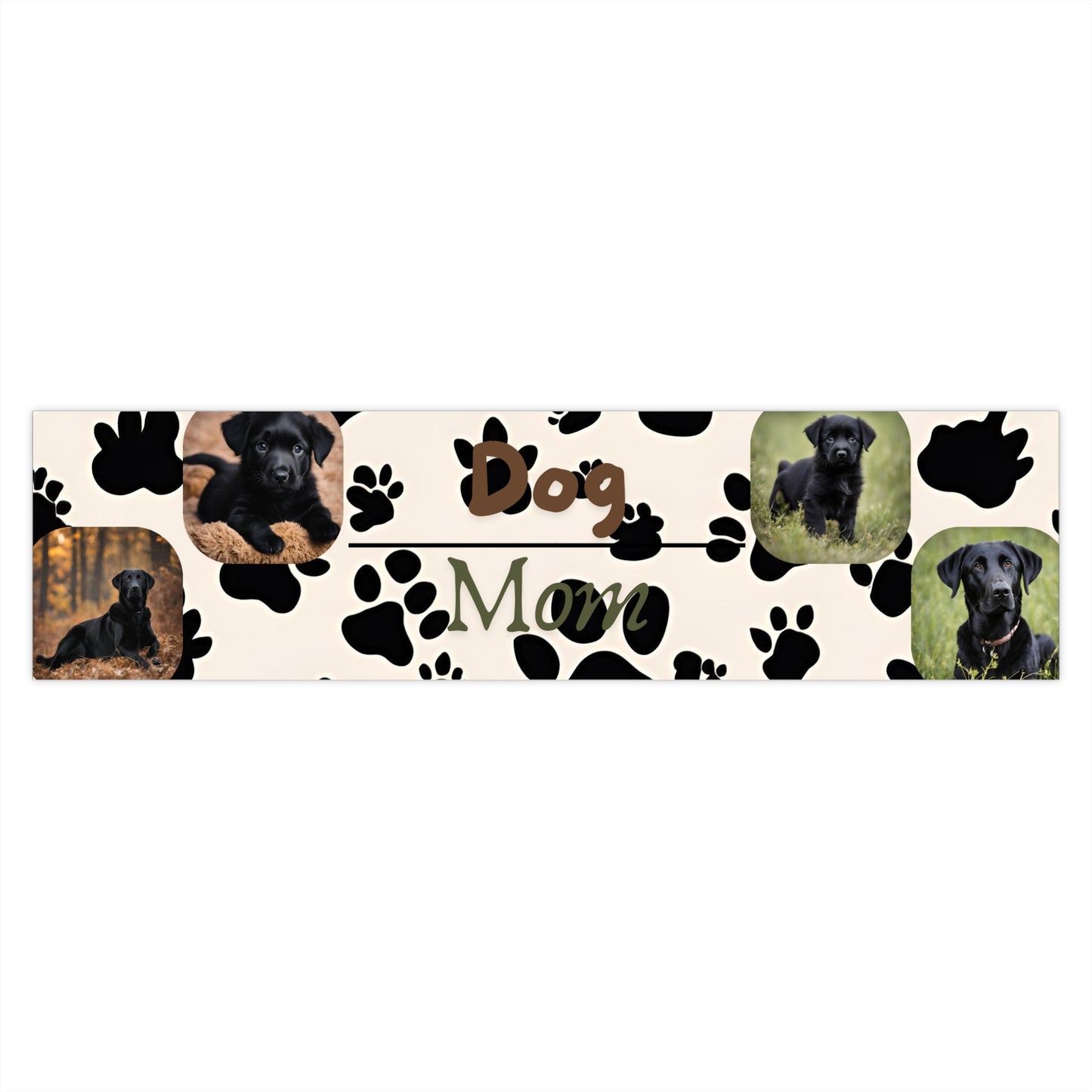 Bumper Sticker Dog Mom Dog Dad