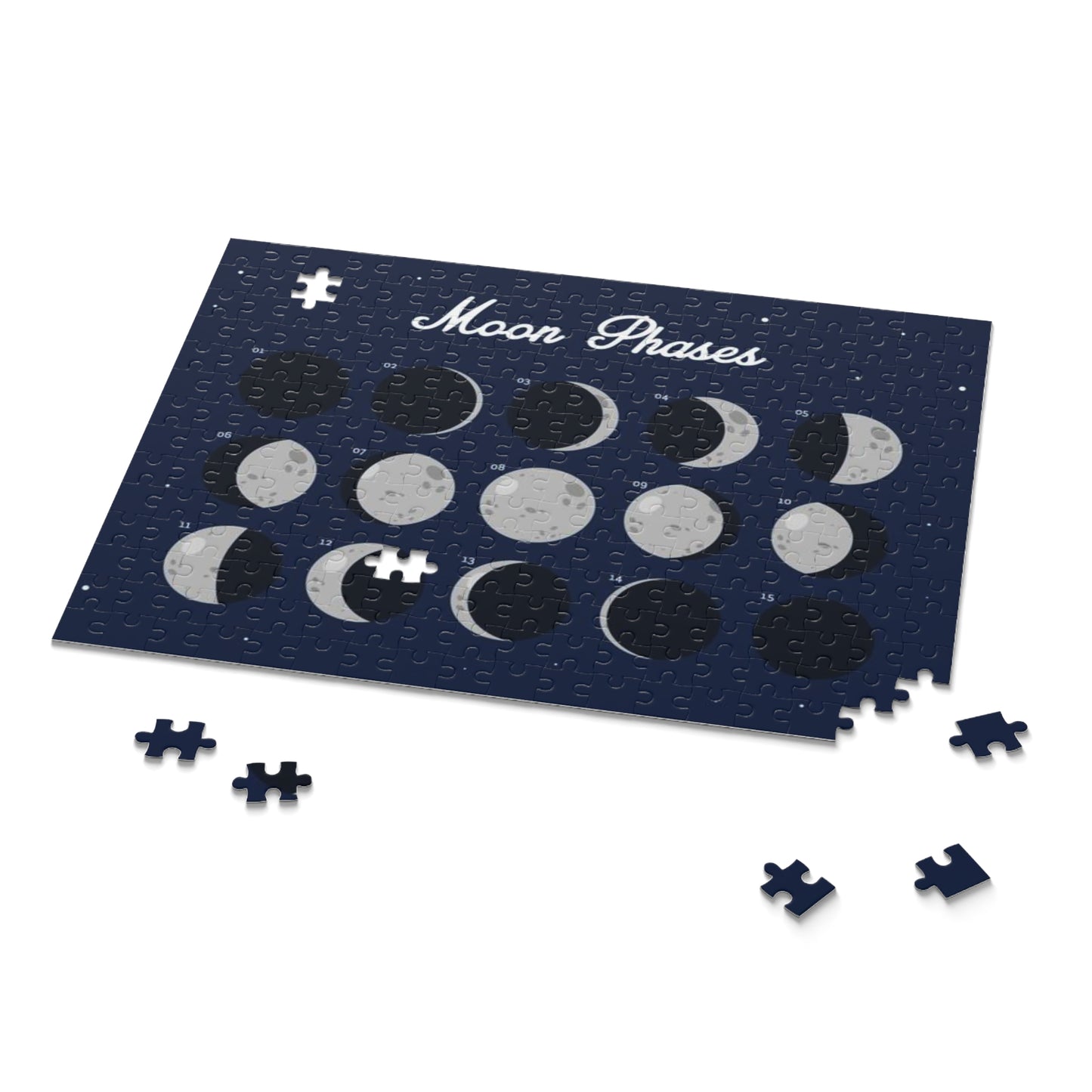 Moon Phase Puzzle (120, 252, 500-Piece)