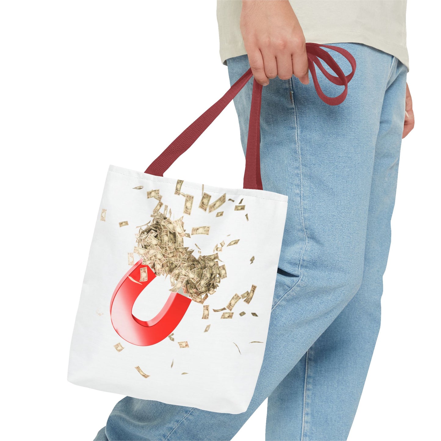 Tote Bag - Money Magnet. Perfect for Financial Goals & Motivational Gifts