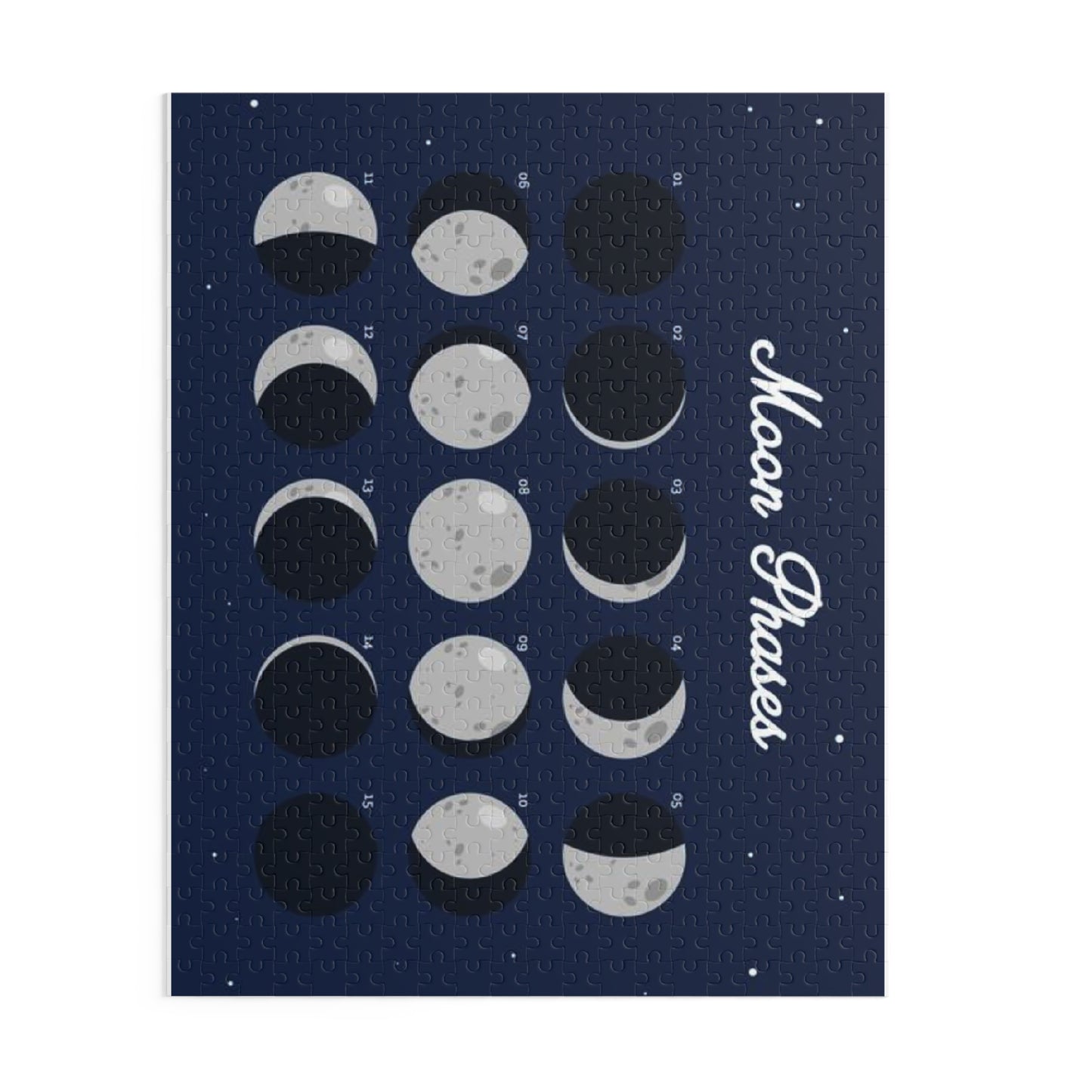 Moon Phase Puzzle (120, 252, 500-Piece)