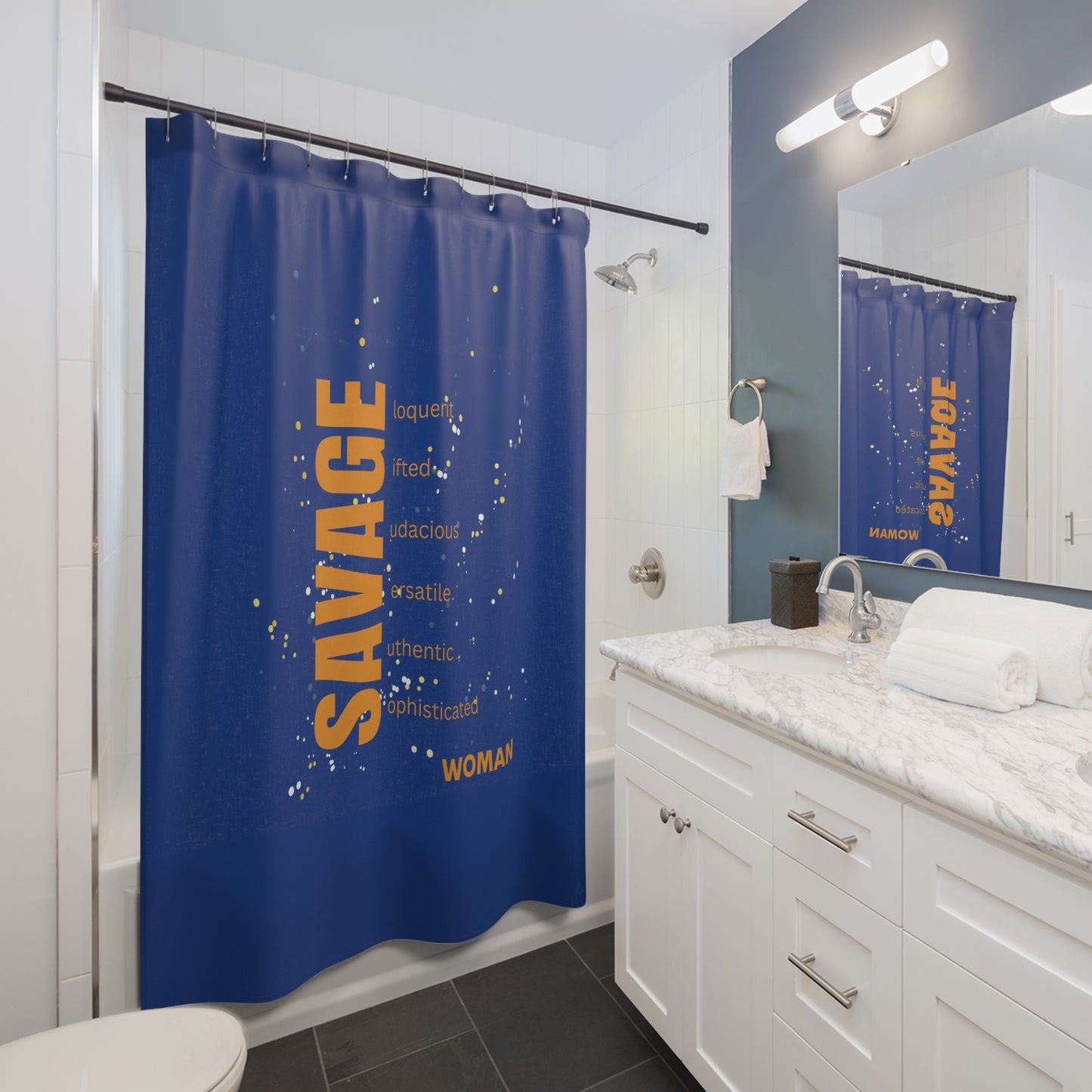 Shower Curtain - Bold & Stylish Bathroom Decor