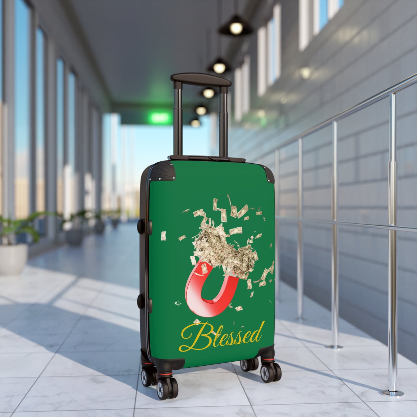 Travel Suitcase | Stylish Luggage for Wanderlust | Perfect for Jetsetters, Vacations, Holidays, Adventurers, Gift Ideas